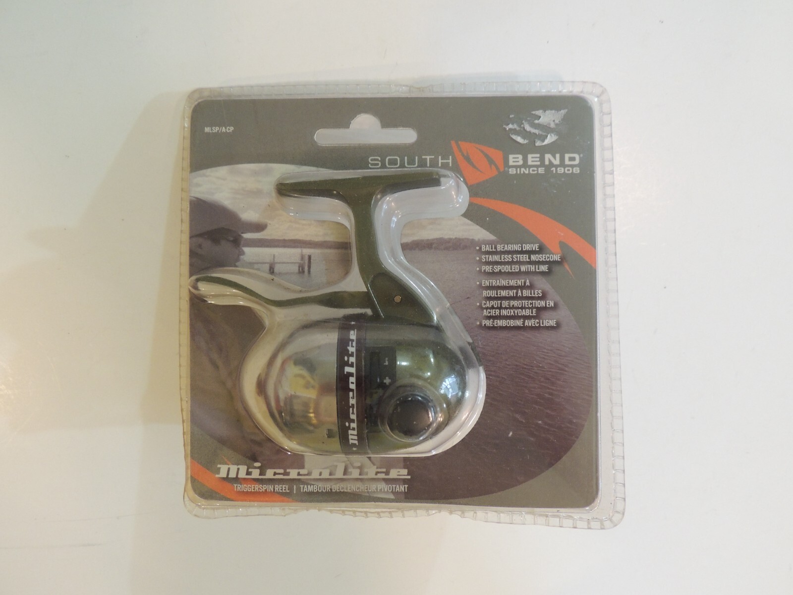 South Bend Microlite MLSP A-CP Triggerspin reel brand new in