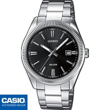 CASIO MTP-1302PD-1A1VEF MTP-1302PD-1A1 Original BLACK Free Shipping MEN