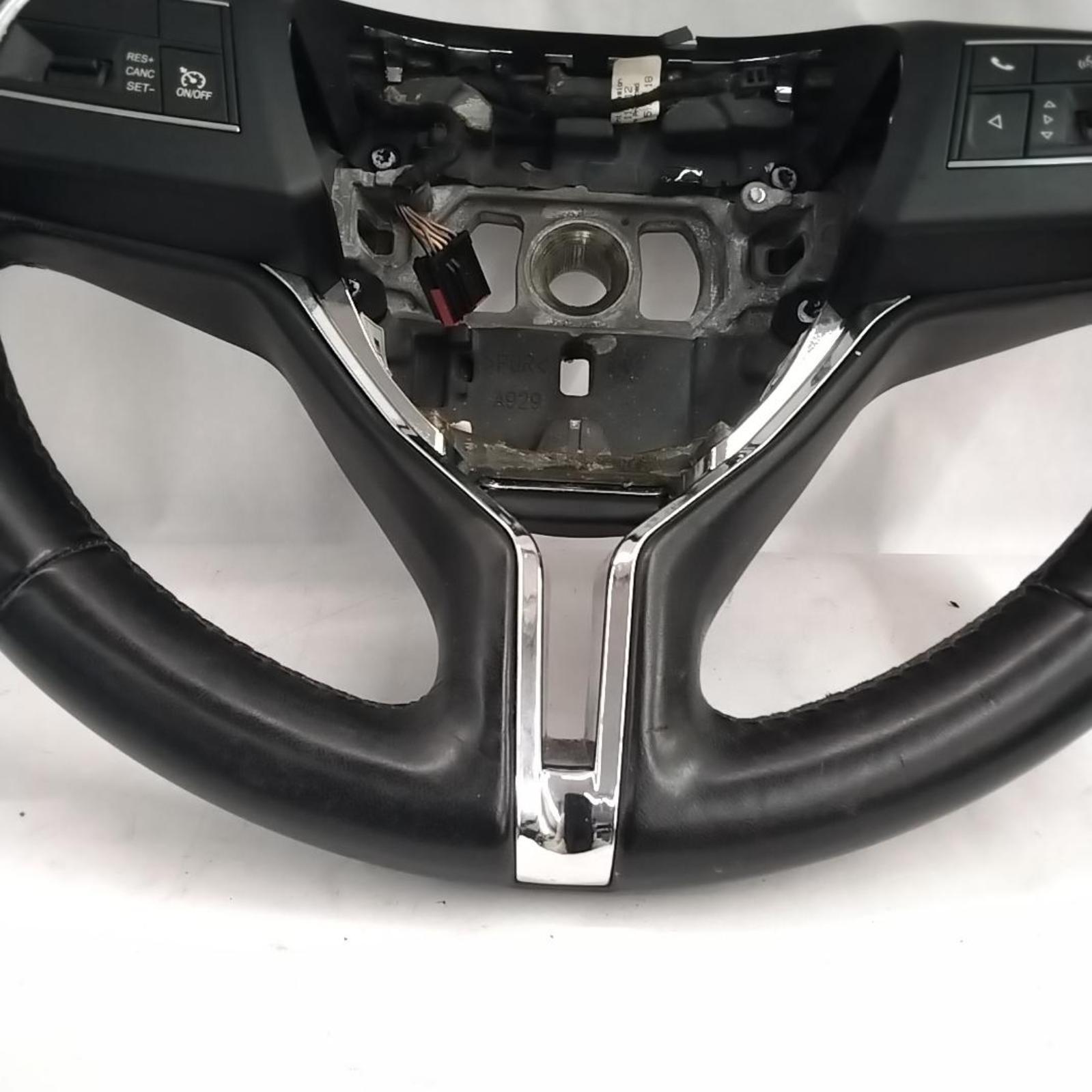 2019 Maserati Ghibli Black Leather Steering Wheel ID#06700446020 OEM 