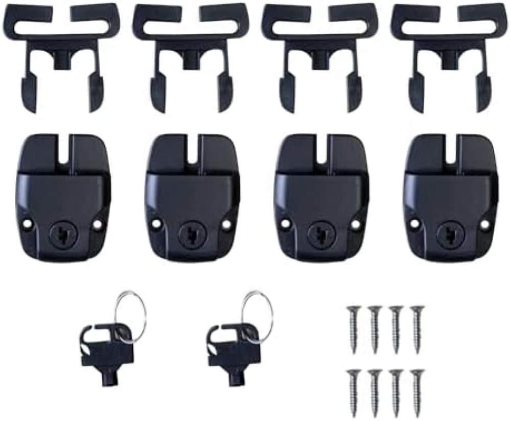 CANADIAN SPA CO. Clip di copertura per spa, set di 4 clip di bloccaggio della co