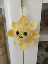 Handmade crochet sun