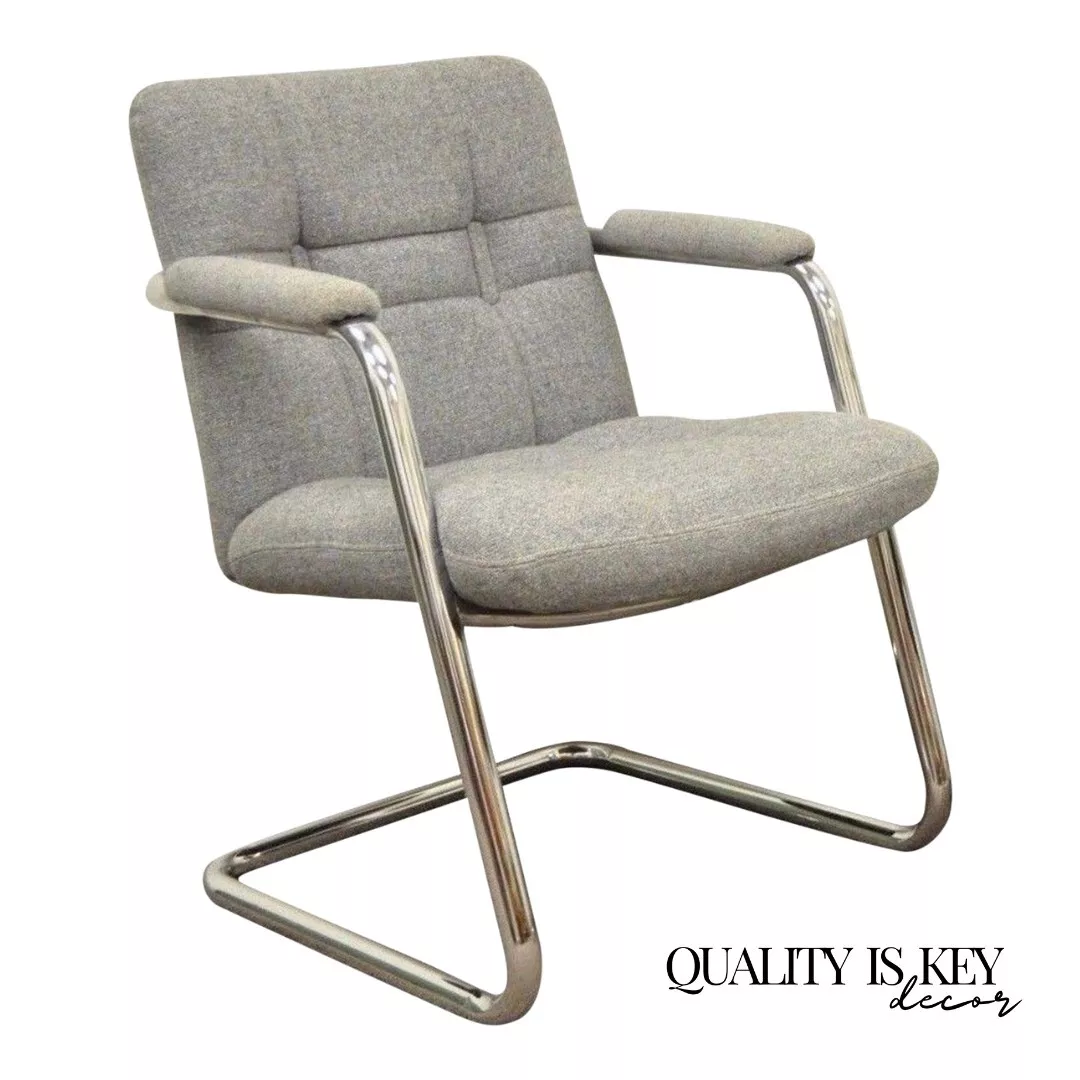 Chromcraft cantilever chair deals