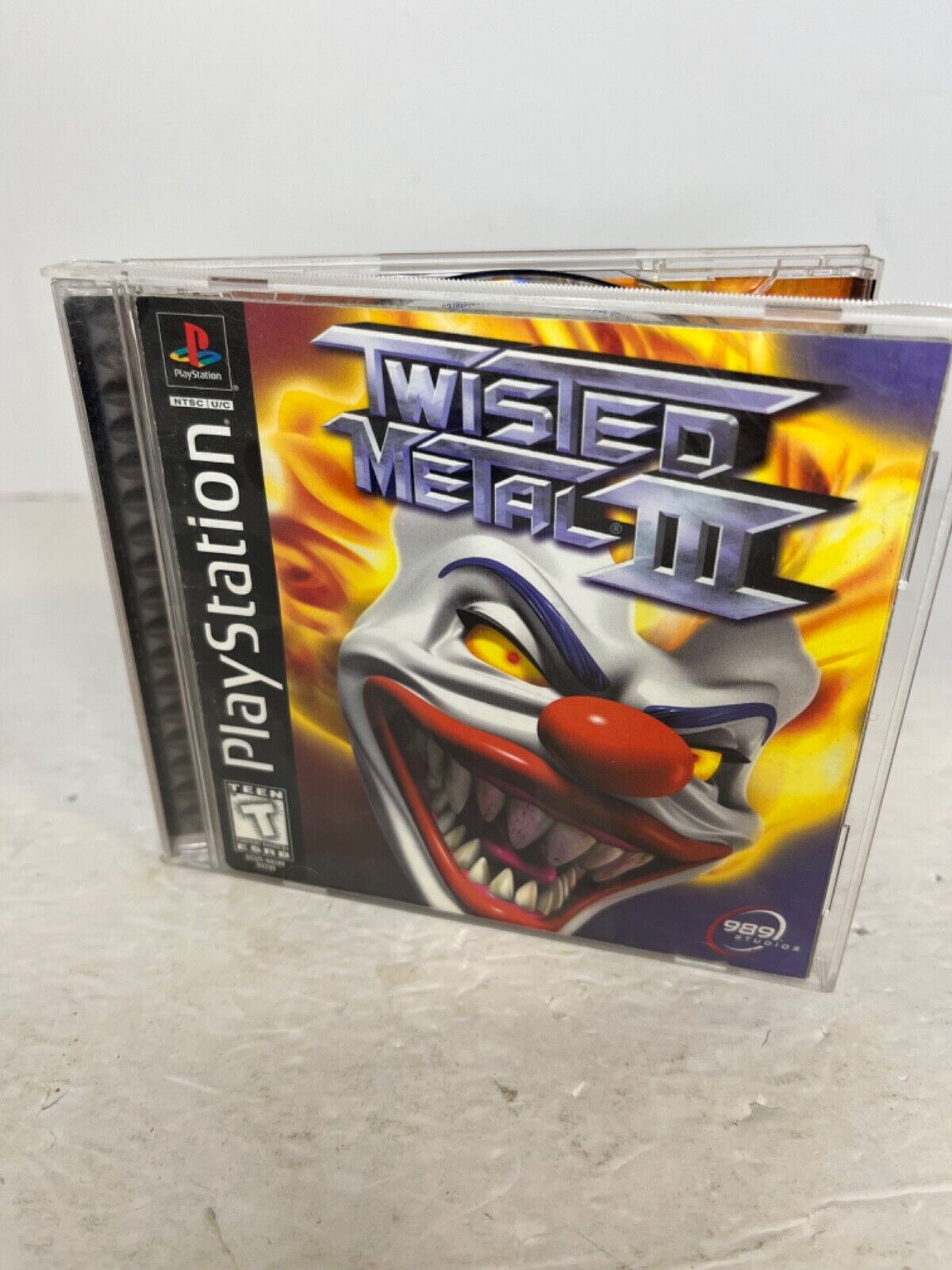 Twisted Metal 4 Greatest Hits Sony Playstation 1 PS1 MINT condition  COMPLETE! 711719456025