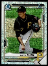 2021 Bowman Chrome Prospects Mega Box Po-Yu Chen Pittsburgh Pirates #BCP-223