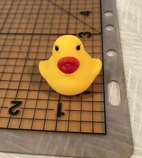 MINI RUBBER DUCKIE bath time Novelty Toy Collectible, Bath Decor, about 1.5  NEW