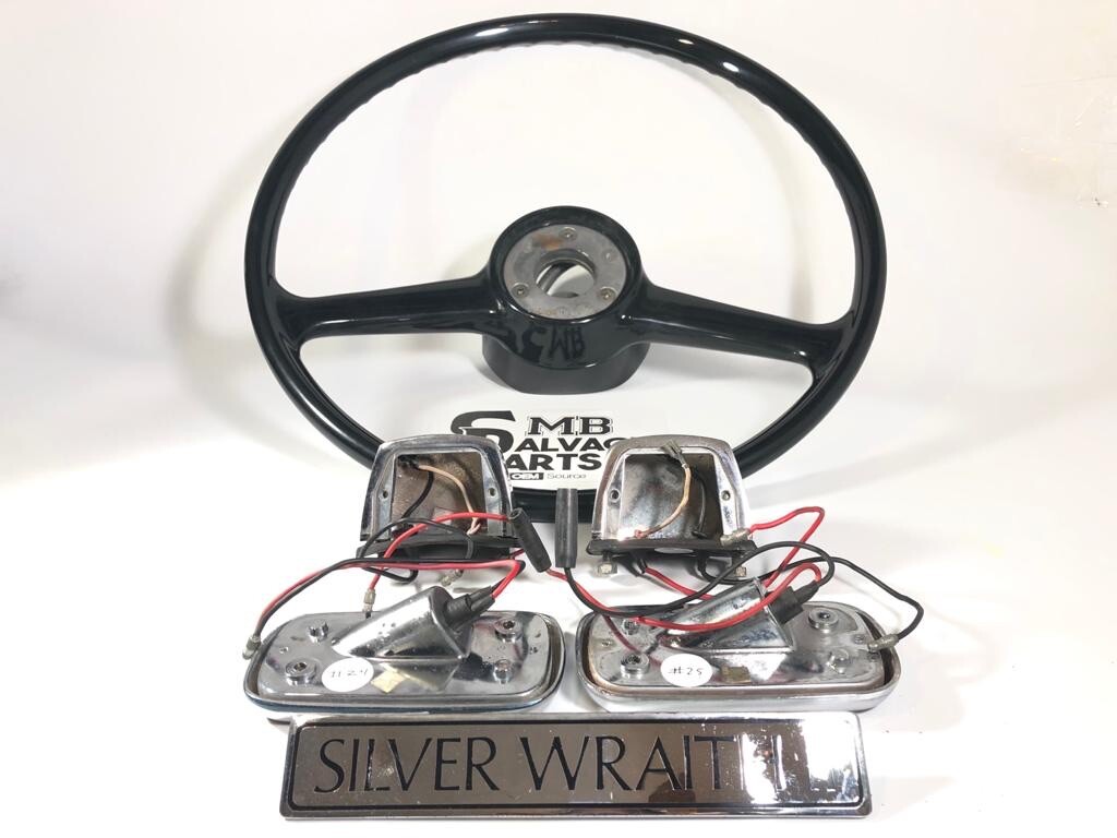 77-84 Rolls-Royce Silver Wraith II Bentley Steering Wheel (Bundle)