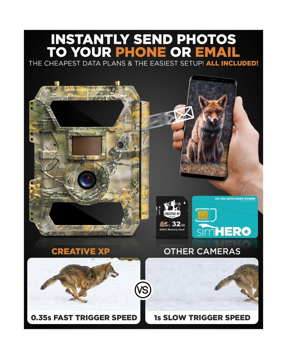 Cellular Trail Trail Cameras That Send Pics To Your Phone Hapimp