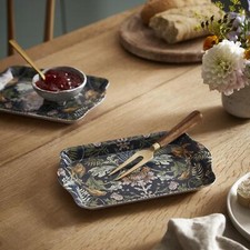 Tray - Scatter  Ulster Weavers Finch & Flower Melamine Navy