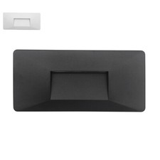 Lampada Segnapasso LED 4W CCT3 Luce Regolabile Per Esterno Rettangolare IP65