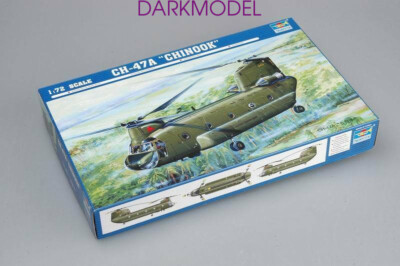 Trumpeter 01621 1/72 CH-47A Chinook medium-lift helicopter