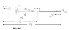Oil Dipstick  Mr. Gasket  6921
