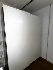 White Freestanding 2 Door Wardrobe with Hanging Rail and 2 Drawers