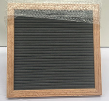 Letter Board with Letters, Wooden Board, pin Board, Ideal for Sayings, menus