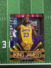 2025-26 Bowman Chrome  LeBron James 123/199 King James’ Collection HS-13