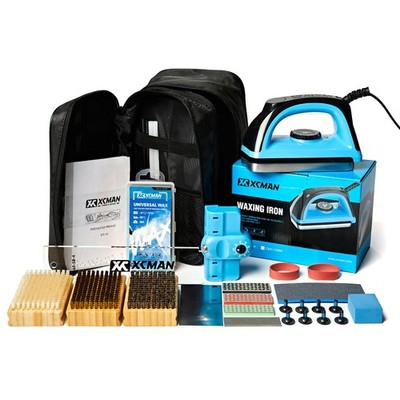 XCMAN Complete Ski Snowboard Tuning Waxing Combo Kit with Iron,Ski... 