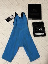 BNWT Women’s TYR Tech Suit “Venzo” SOLD OUT Light Blue Size 22 NTW $600
