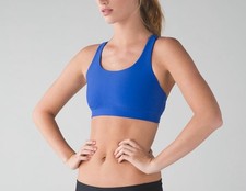 Lululemon Energy Bra High Support Blue Size 3...