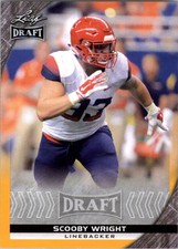 2016 Leaf Draft Gold #78 Scooby Wright FB
