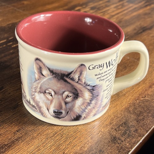 American Expedition Gray Wolf große Suppe Kaffee Tasse - Bild 1 von 7