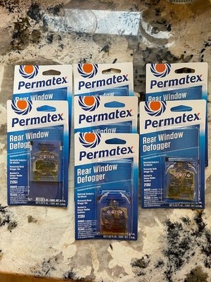 Permatex 21351 Electrically Conductive Rear Window, clear.  ALL 7 !