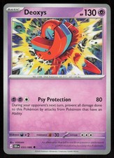 Deoxys 033/086 Uncommon Chaos Rising Pokemon Near Mint