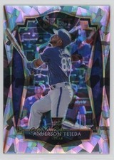2021 Panini Select Premier Cracked Ice Prizm /25 Anderson Tejeda #163 1f20