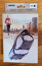 Kahtoola NANOspikes Size Medium Traction Ice Cleats Nano Spikes Brand New