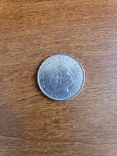 1970 NETHERLANDS 2 1/2 Gulden Coin KM 191 