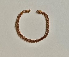 14ct gold bracelet, 17/2 cm, six grams