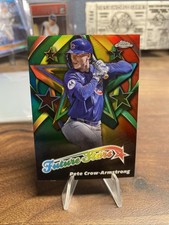   PCA!! 2025 Topps Chrome Pete Crow Armstrong Future Stars Refractor Cubs FS-8