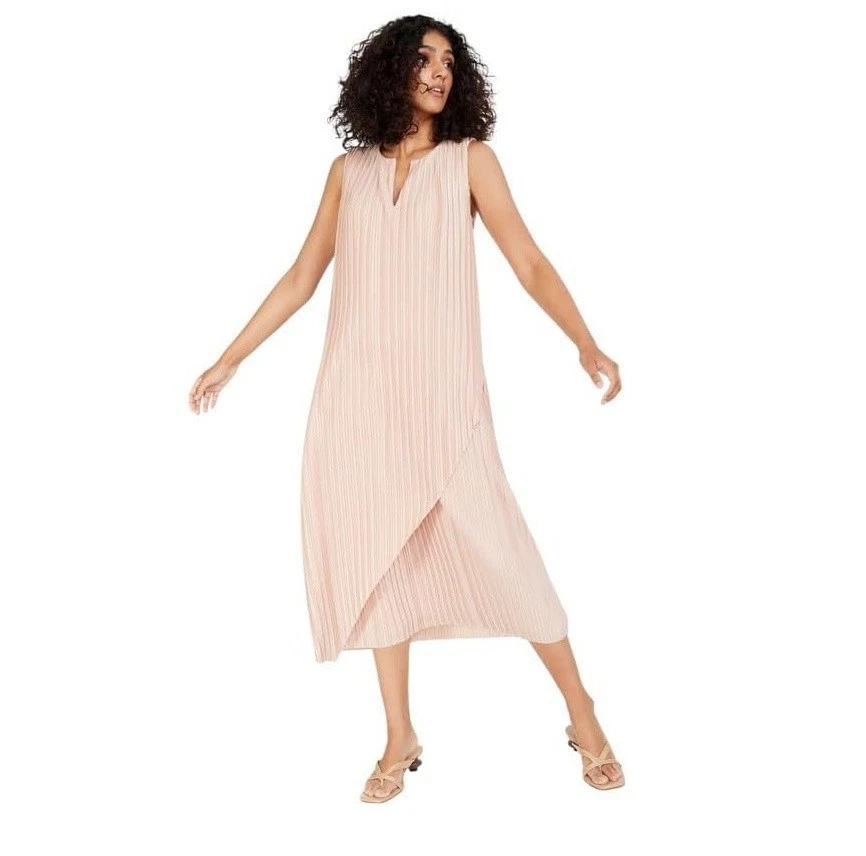 tunic midi dresses Sail to Sable Blue & White Stripe Short Sleeve Classic Midi Tunic BLUE/WHITE Stripe / XXXL / SP2604