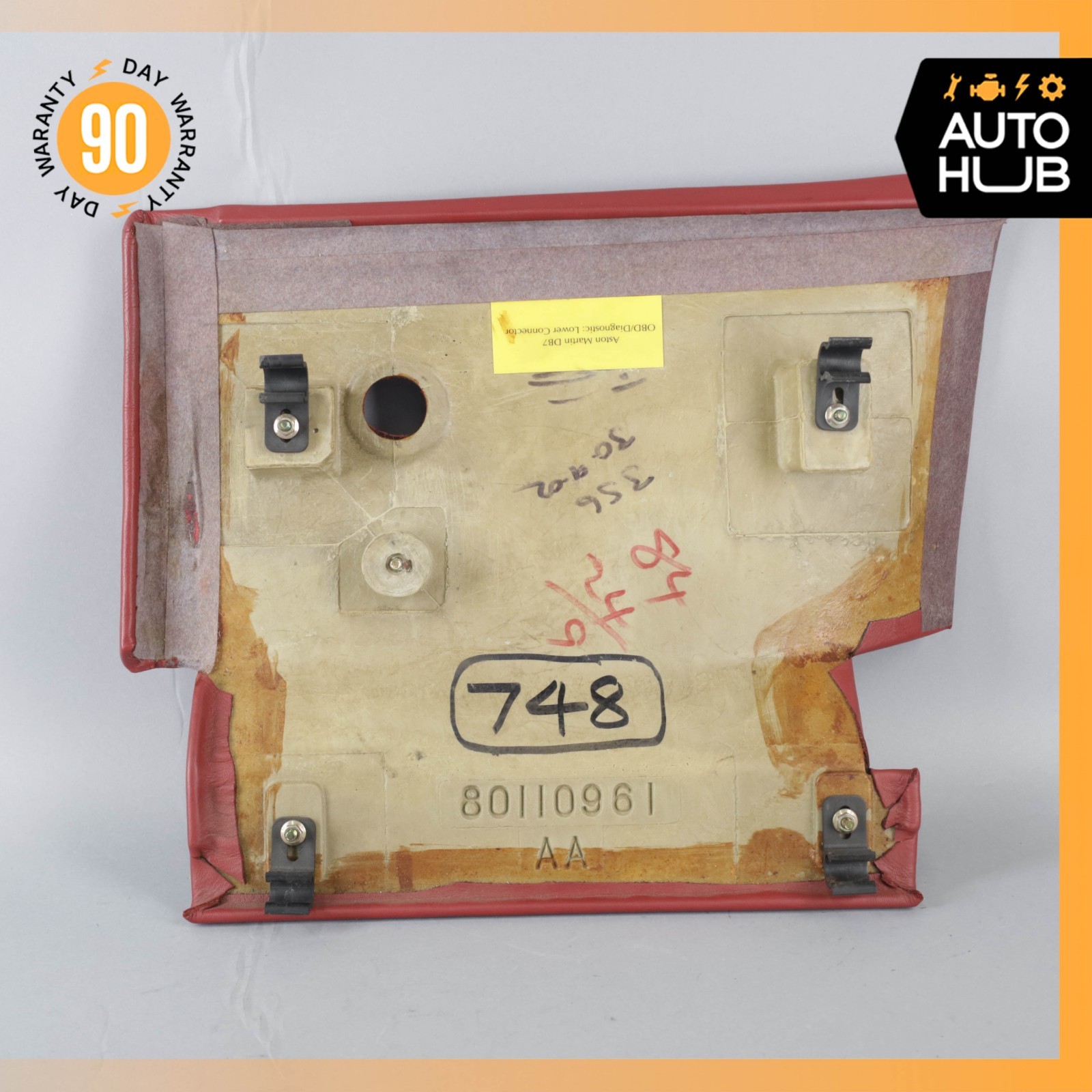 00-04 Aston Martin DB7 Dashboard Lower Right Passenger Knee Cover Panel OEM 35k