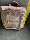 Fawn Design Mini Backpack Brown Tweed Houndstooth Purse — photo 2