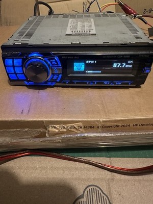 Alpine CDA-9886 Black MP3/WMA/USB /AAC CD Receiver In Dash Car Radio Working