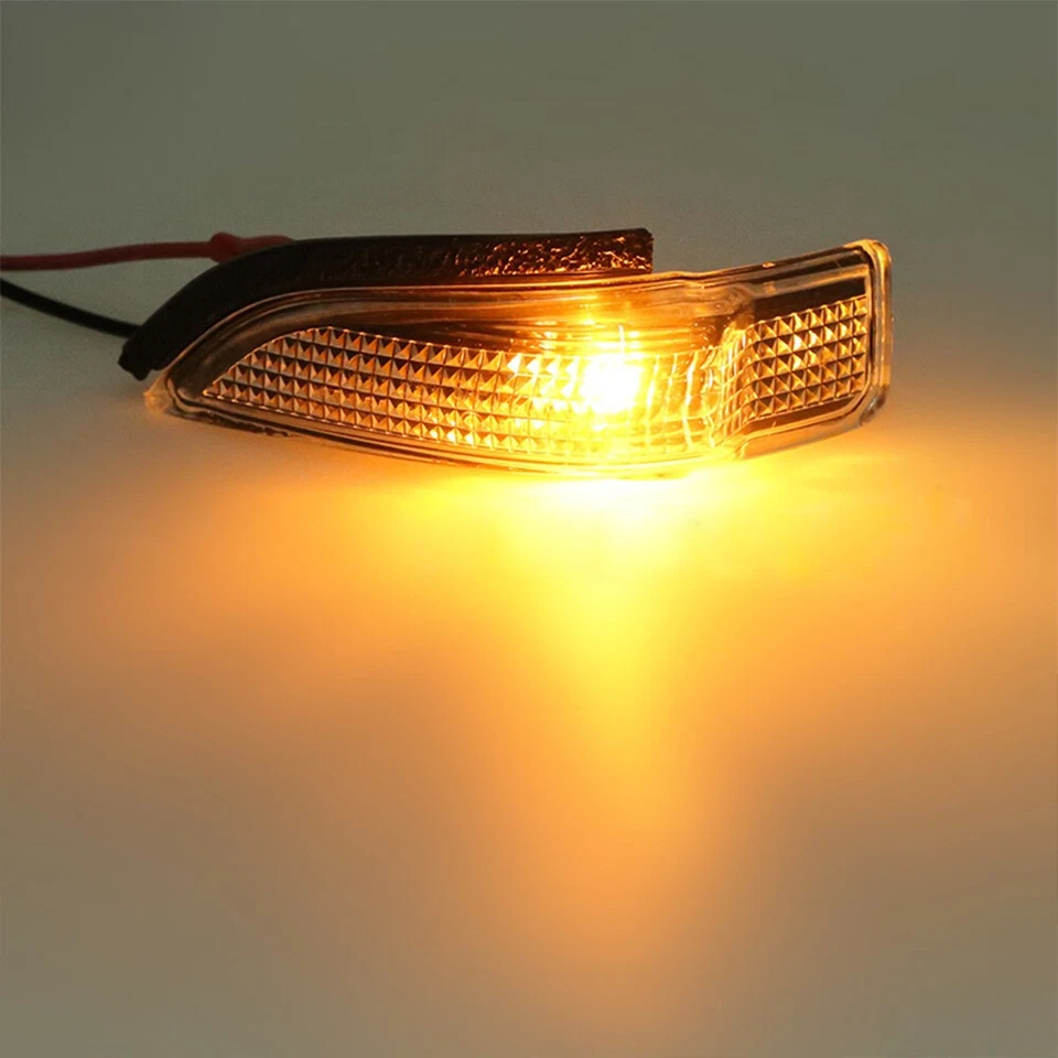 2pcs For 2014-2017 Toyota Camry Corolla Car Side Mirror Turn Signal Light Lamps - Image 2 of 4