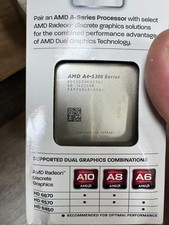 AMD A4-5300 3.4GHz Dual-Core APU AD5300OKHJBOX - New Sealed Box w/ Cooler