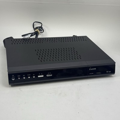 Luxor LUX1040BV Freeview HDD Terrestrischer Receiver Digital TV Set Box SCART