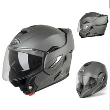 Airoh Rev 19 Casco Moto MODULARE STRADALE REV Flip Up Antracite Matt, Taglia S