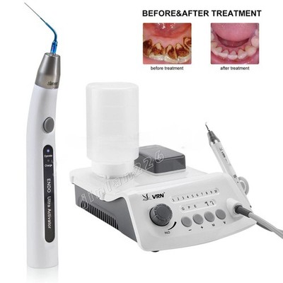 Dental Endo Ultra Activator LED Ultrasonic Irrigator /Scaler with Handpiece Tips