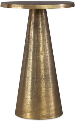 Anvik Vintage Brass Accent Table - 13'' W x 20'' H Stylish Home Decor Piece