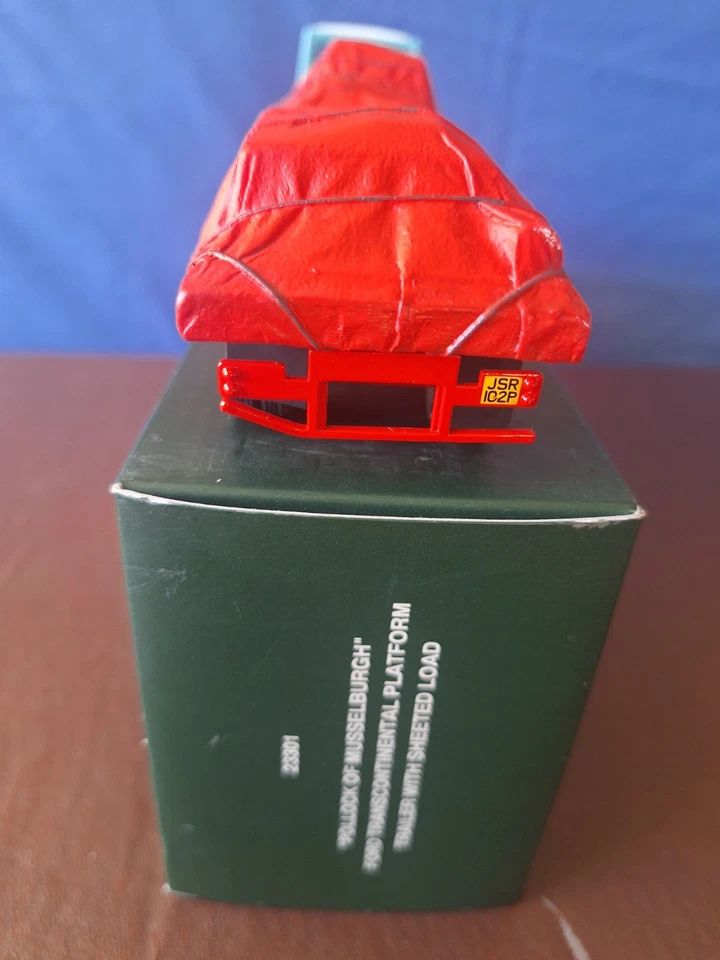 Corgi 23301 - Ford Transcontinental Platform Trailer + Sheet Load - Mint - Image 4 of 4