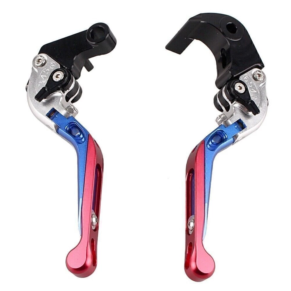Palancas de embrague de freno extensibles plegables para BMW S1000RR 2010 2011-2014 Foto 3 de 4