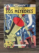 BLAKE ET MORTIMER: SUBLIME 2ÈME ÉDIT PAPIER 68 SOS MÉTÉORES CRAQUANT NEUF JACOBS