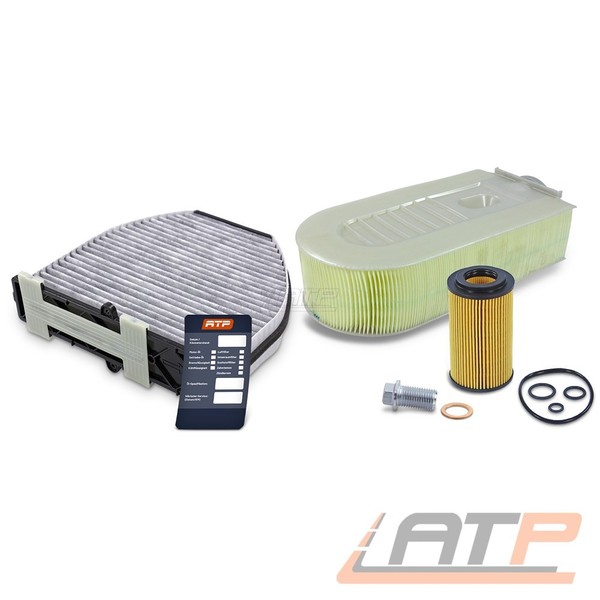 Inspektionspaket FÜR Mercedes C E GLK-KLASSE W204 W212 X204 180 - 250 CDI 300 Hy-image