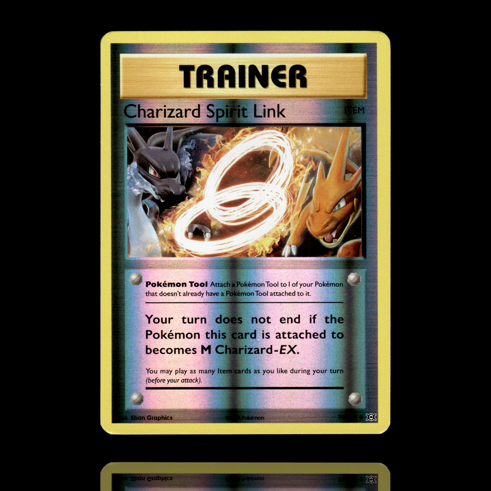 ▸ Charizard Spirit Link | XY - Evolutions | Reverse Holo | 75/108 | NM