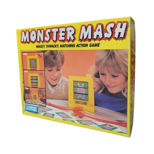 Vintage 1987 Parker Brothers 'Monster Mash' 80s Board Game No. 0495 COMPLETE