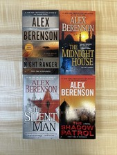 Alex Berenson 4 Book Lot John Wells Series The Silent Man Paperback Thrillers