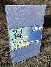 Maxell Pro Digital Betacam 34-Minute Videotape B-D34L   New/Blank/Unused