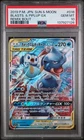 2019 POKEMON JPN SUN & MOON REMIX BOUT #016 BLASTOISE & PIPLUP GX PSA 10