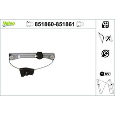 Valeo 851861 Fensterheber f&uuml;r MERCEDES BENZ S KLASSE W221